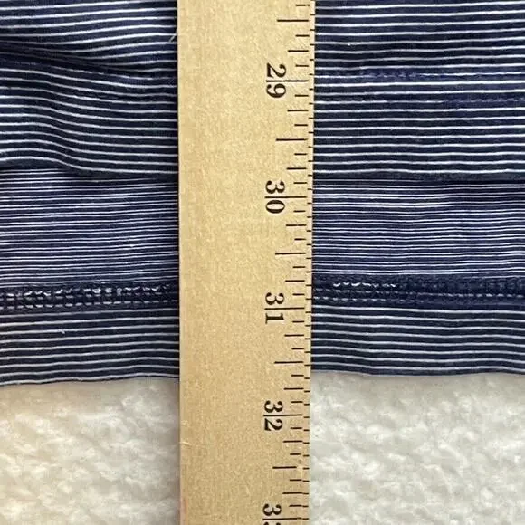 Peter Millar Shirt Mens Extra Large Blue Striped Polo Golf Crown Preppy Casual - Picture 8 of 9